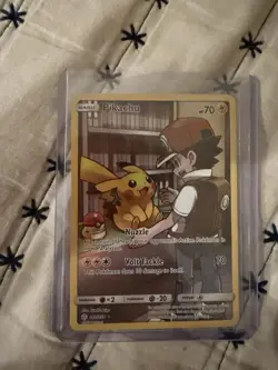 Pokemon Company Pikachu 241/236 Secret Rare Full Art Holo Cosmic Eclipse ENG - Image 1