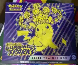 Pokemon TCG Surging Sparks Sealed Elite Trainer Box ETB New/Sealed - Image 1