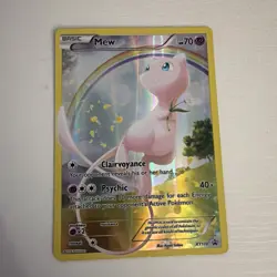 Mew XY110 X&Y Black Star Promo Full Art Holo Pokemon Card NM-LP - Image 1