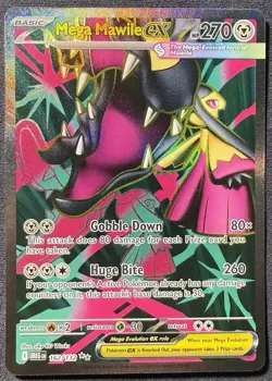 Pokemon TCG Mega Mawile EX 162/132 Mega Evolution Ultra Rare - Image 1