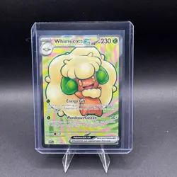Whimsicott EX Pokemon White Flare 157/086 Ultra Rare Full Art Holo SV NM - Image 1