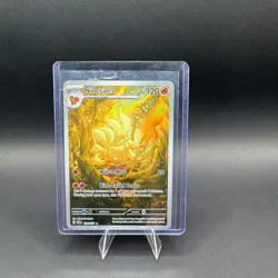 Ninetales Pokemon Obsidian Flames 199/197 Illustration Rare Full Art Holo SV NM - Image 1