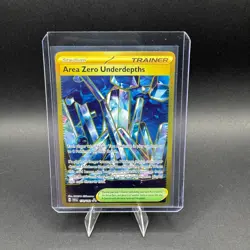 Area Zero Underdepths Pokemon Stellar Crown 174/142 Hyper Rare Full Art Holo NM - Image 1