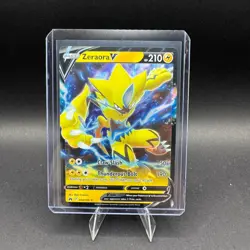 Zeraora V Pokemon SWSH Crown Zenith 053/159 Ultra Rare Full Art Holo NM - Image 1