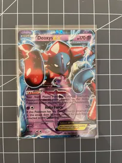 Pokemon TCG Deoxys Ex BW82 Black Star Promo Lightly Played 2013 - Image 1