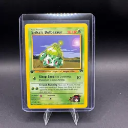 Erikas Bulbasaur Pokemon 1st Edition Gym Challenge 039/132 Vintage Holo Rare NM - Image 1