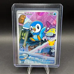 Piplup Pokemon Mega Evolution Promos BSP 042 First Partners Full Art Holo NM - Image 1