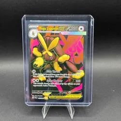 Mega Lopunny EX Pokemon Phantasmal Flames 115/094 Ultra Rare Full Art Holo ME NM - Image 1