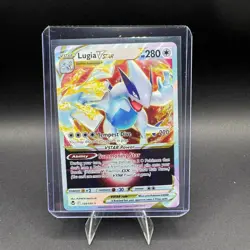 Lugia Vstar Pokemon Silver Tempest 139/195 Ultra Rare Full Art Holo NM - Image 1