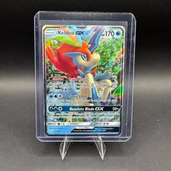 Keldeo GX Pokemon Sun Moon Unified Minds 047/236 Full Art Ultra Rare Holo SM NM - Image 1