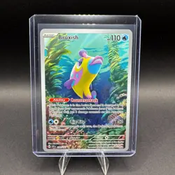 Bruxish Pokemon SV Surging Sparks 200/191 Illustration Rare Full Art NM Arita - Image 1