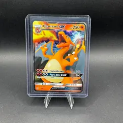 Charizard GX Pokemon Hidden Fates 9/68 Ultra Rare Full Art Holo S+M NM - Image 1