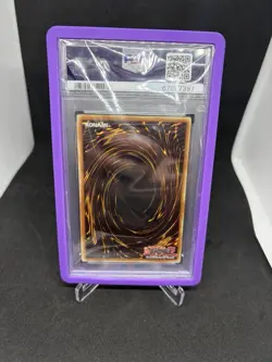 Yugioh Evil Hero Inferno Wing Ultimate Rare 1st Edition PSA 9 MINT GLAS-EN038 - Image 2