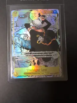 Trafalgar Law OP10-119 Manga Parallel Royal Blood One Piece Card - Image 1