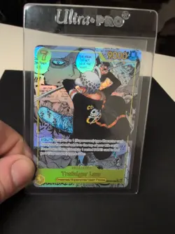 Trafalgar Law OP10-119 Manga Parallel Royal Blood One Piece Card - Image 2