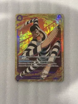 1x One Piece Vol. 2 PRB-02 Mr 2 Bon Kurei Bentham EB01-061 SEC - Image 1