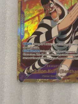 1x One Piece Vol. 2 PRB-02 Mr 2 Bon Kurei Bentham EB01-061 SEC - Image 4
