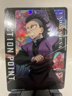 FOIL UNION ARENA Demon Slayer UA05BT/KMY-1-AP05 Genya Shinazugawa Action Point - Image 1