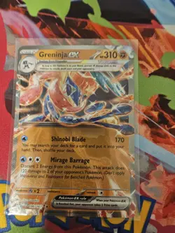 Pokemon TCG Greninja EX Ultra Rare Holo Card 106/167 Miscellaneous 310 HP - Image 1