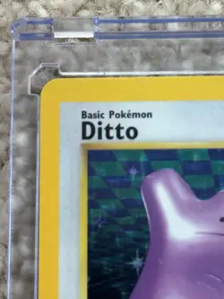 Ditto - 3/62 - Pokemon Fossil 1st Edition Holo Rare Card WOTC Vintage LP/MP - Image 3