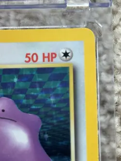 Ditto - 3/62 - Pokemon Fossil 1st Edition Holo Rare Card WOTC Vintage LP/MP - Image 4