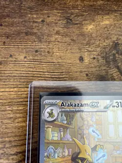 Pokemon TCG Alakazam EX 151 Holo Card Scarlet & Violet 201/165 - Image 5