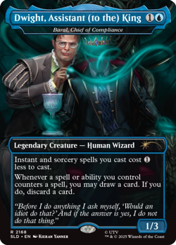 Mtg Magic Card Secret Lair The Office Dwight's Destiny Non-FOIL Sealed - Image 5