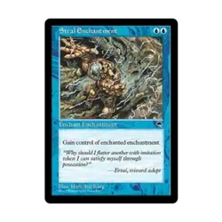 WOTC MtG Tempest Steal Enchantment (U) VG - Image 1