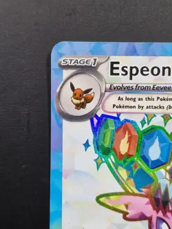 Espeon ex - SVP175 Black Star Promo (Pokemon) Full Art Ultra Rare Trading Card - Image 2