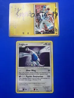 Pokemon Card Lugia 14/132 Secret Wonders HOLO RARE MP - Image 1