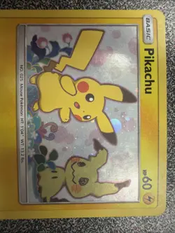 Pokemon 2019 Pikachu SM162 Sun & Moon Black Star Promo Holo Card TCG - Image 3