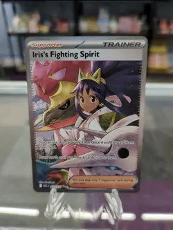 POKEMON TCG English Ascended Heroes Iris's Fighting Spirit SIR Card 292/217 Mint - Image 1