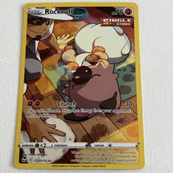 Pokemon - Rockruff - TG07/TG30 - SWSH Silver Tempest - Trainer Gallery Card - Image 1