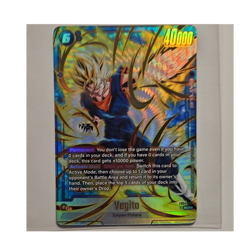 Dragon Ball Super Card Game Vegito Foil Secret Rare 40000 Power FB04-130 - Image 1