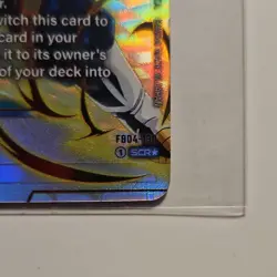 Dragon Ball Super Card Game Vegito Foil Secret Rare 40000 Power FB04-130 - Image 2