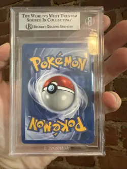 1st Ed Dark Charizard #21 Beckett BGS 7.5 NM+ Non-Holo Card - Image 4