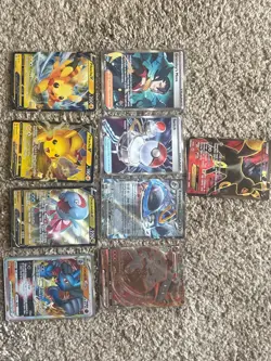 Pokemon V/EX/VSTAR Lot – Umbreon EX, Lucario VSTAR, Pikachu V – Full Art Cards - Image 1