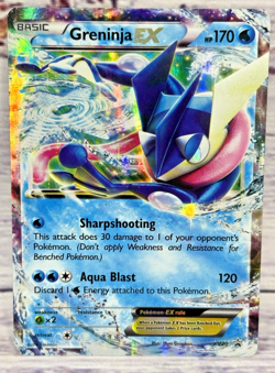 Greninja EX Black Star Promo Holo Card XY20 Pokemon TCG Single - Image 3