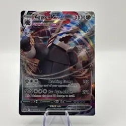 Pokemon Card Aggron VMAX 097/172 Ultra Rare Brilliant Stars - Image 1