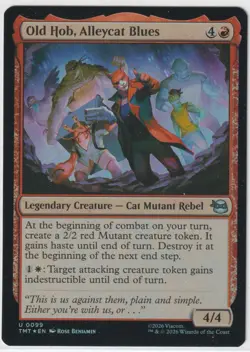 Old Hob, Alleycat Blues 99 TMT Magic: The Gathering U Foil NM - Image 1