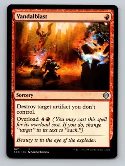 Vandalblast U Starter Commander Decks 167 NM - Image 1