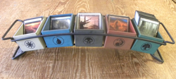 Rare WOTC Magic the Gathering Friday Night Magic Land Caddy Dispenser 1 per stor - Image 1