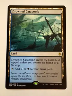 Drowned Catacomb R Ixalan 253 - Magic the Gathering TCG - Image 1