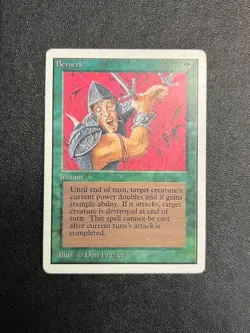 Magic The Gathering Berserk Unlimited MP - Image 1