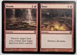 Boom Bust #112 Planar Chaos Magic The Gathering MTG Rare Red Sorcery 2007 TCG - Image 1