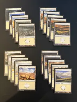 Plains Basic Lands Lot MTG x20 (LP-NM) - Image 1