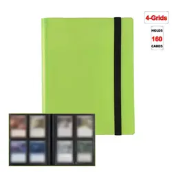 4 Pocket Card Binder for 160 Cards, Trading Card Album for TCG, Sports, MTG - Image 1