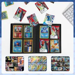 4 Pocket Card Binder for 160 Cards, Trading Card Album for TCG, Sports, MTG - Image 3