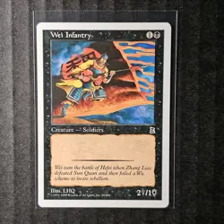 Wei Infantry #88 Portal Three Kingdoms WOTC MtG PTK P3K LP English (2/2) - Image 1