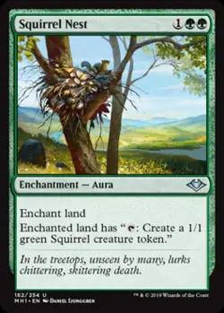 Squirrel Nest - Medium Play MTG Modern Horizons - Image 1